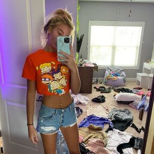 Rugrats cropped tee